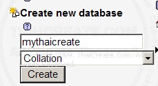 phpMyAdmin Import