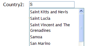 Autocomplete & Autosuggestion