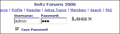 ASP snitz_forums Forum