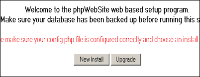 PHP phpWebSite