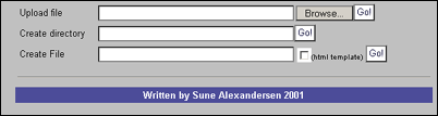PHP Webexplorer 2.0 - Free File Manager