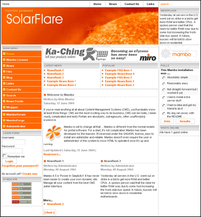 PHP Mambo 4.5.1