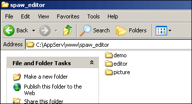 PHP SPAW Editor