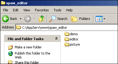 PHP SPAW Editor PHP SPAW Editor