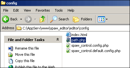 PHP SPAW Editor