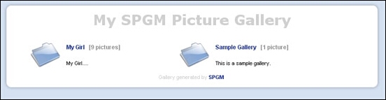spgm-1.4.4 Gallery