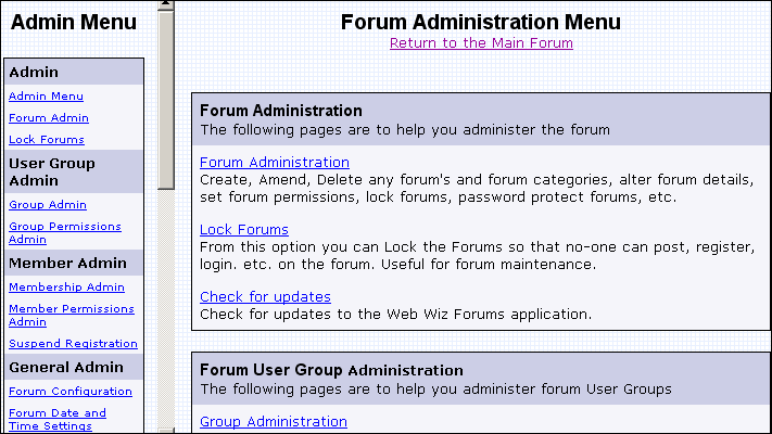 ASP web wiz forum