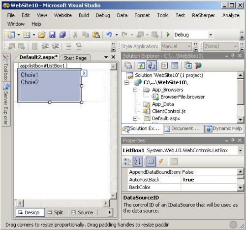AutoPostBack