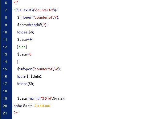 code counter