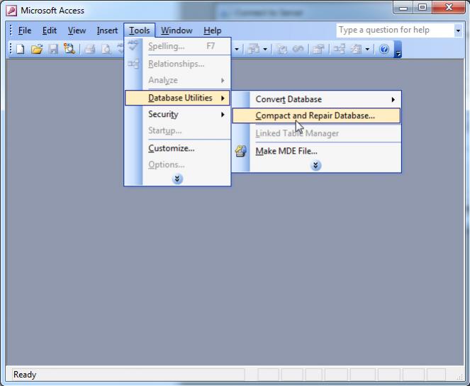 Ms Access Repair Database