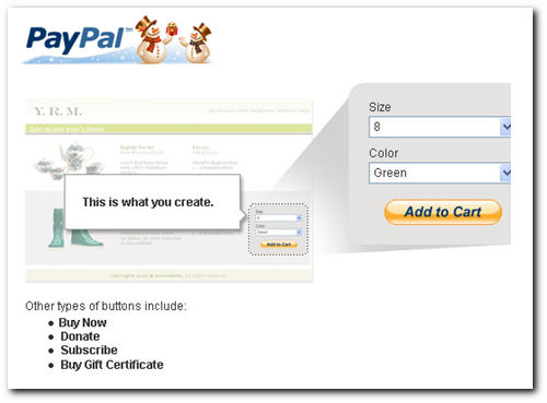 EX ปุ่มขายของด้วย PayPal