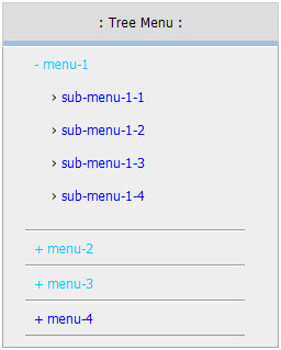 jquery tree menu css slide-up-down เอามาแจก ได้แล้วครับมีคนมาเขียนไว้ ...
