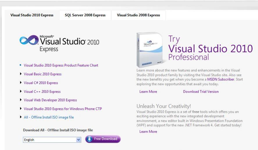 Visual Studio 2010 
