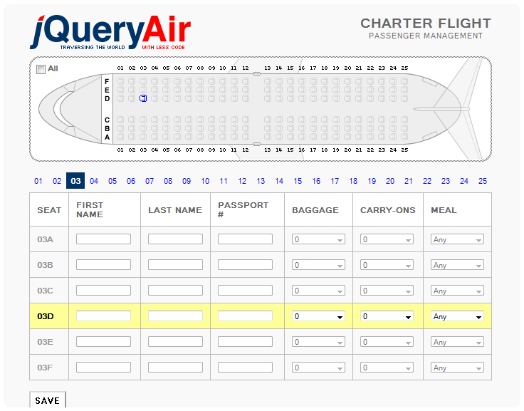 jQueryAir