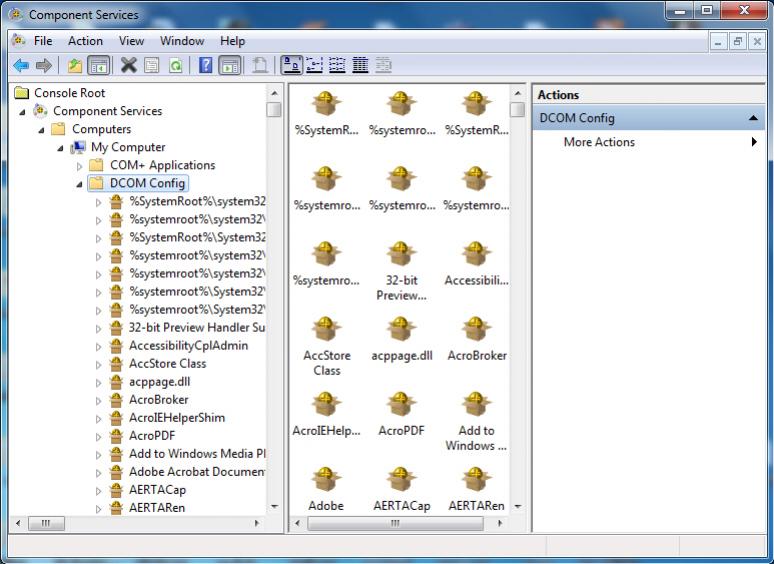 DCOM Config