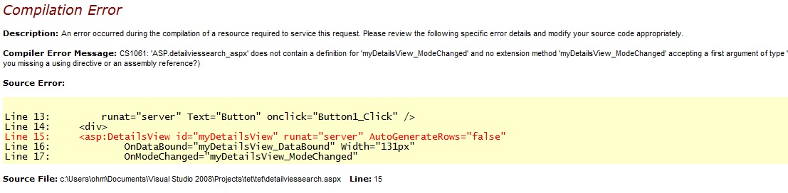 error error