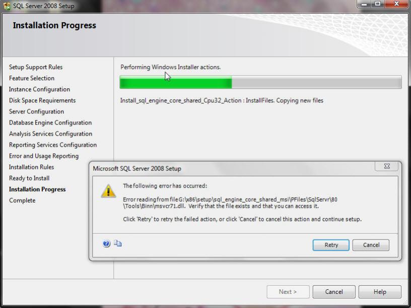 error_sql
