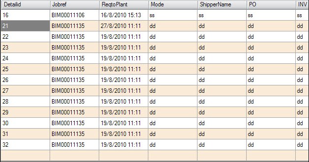 datagridview