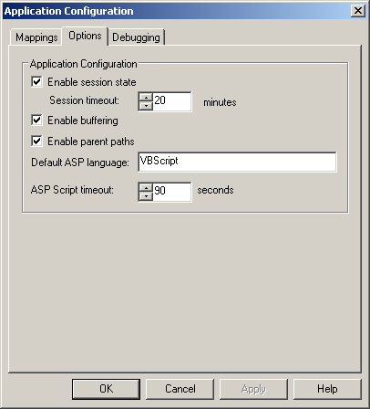 Windows XP  & IIS 5 for ASP