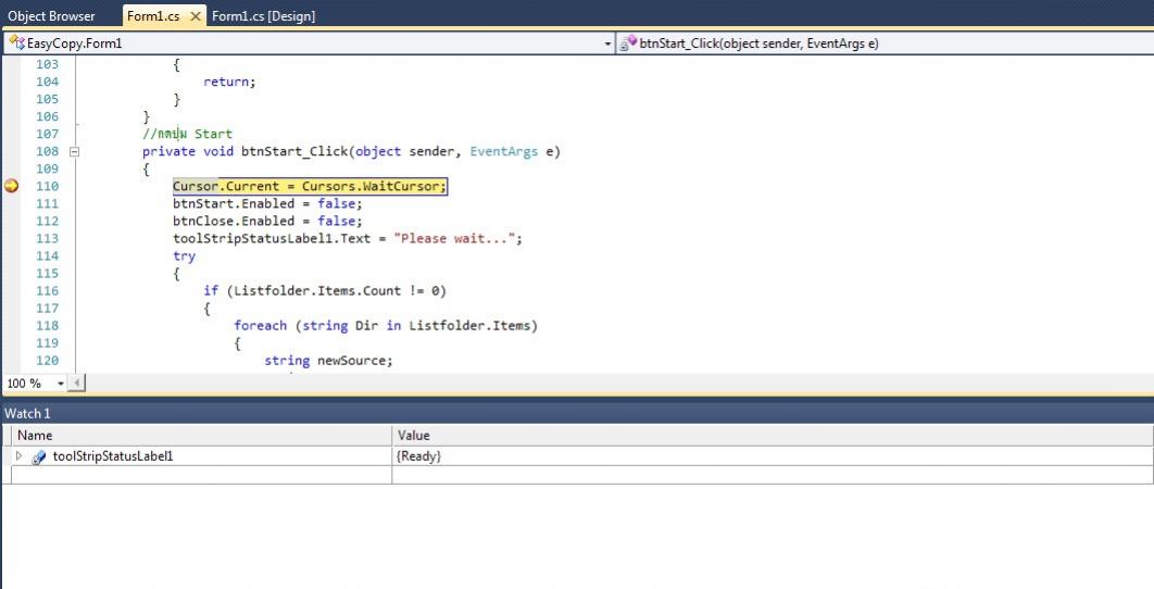 Debug ready Debug ready