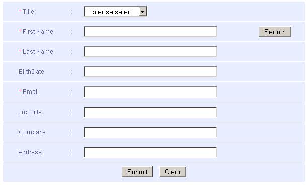 form submit