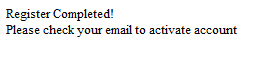 PHP Register and Email Activation PHP Register and Email Activation