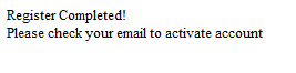 PHP Register and Email Activation