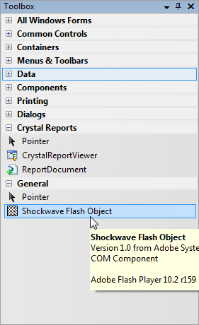 Shockwave Flash Object