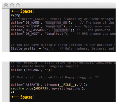 WordPress Warning: Cannot modify header information – headers already sent by