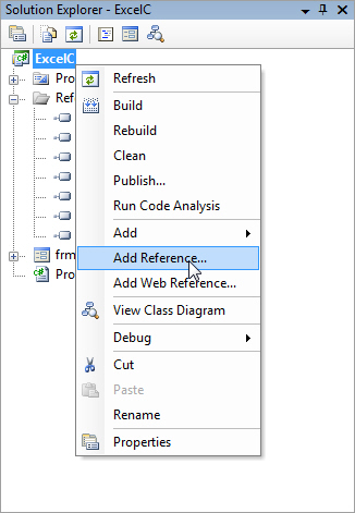 C# .NET  Excel 1