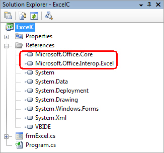 C# .NET Excel 3