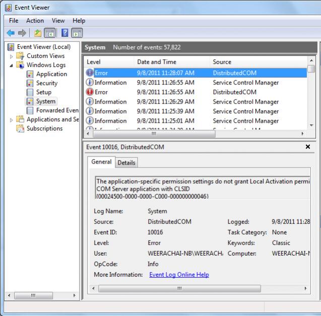 DCOM Config Windows 7 and Office Excel 2007 DCOM Config Windows 7 and Office Excel 2007