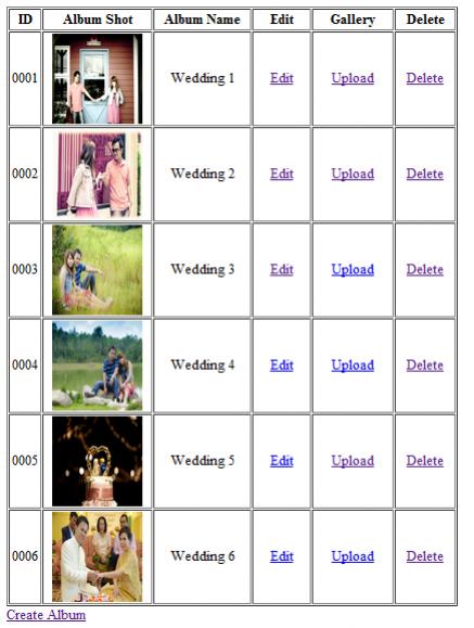 PHP Create Album Gallery / jQuery Lightbox PHP Create Album Gallery / jQuery Lightbox