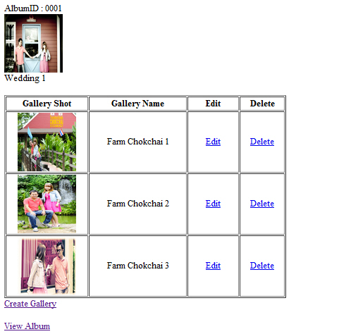 PHP Create Album Gallery / jQuery Lightbox PHP Create Album Gallery / jQuery Lightbox
