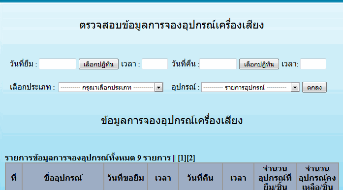 ต้องการให้ข้อมูลแสดงลักษณะนี้ ต้องการให้ข้อมูลแสดงลักษณะนี้