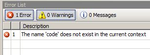 error error