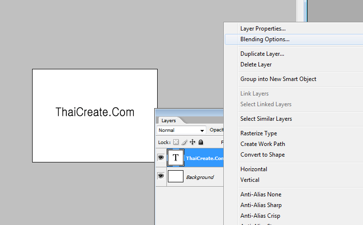 Photoshop Drop Shadow