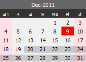 Css Calendar Css Calendar