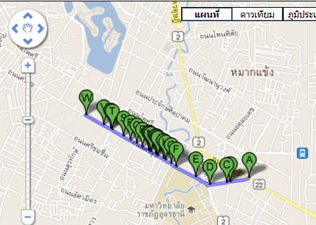 marker บน google maps