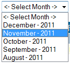 List Month Name ListBox List Month Name ListBox