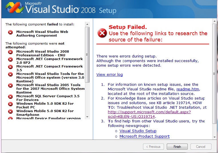 Filed install