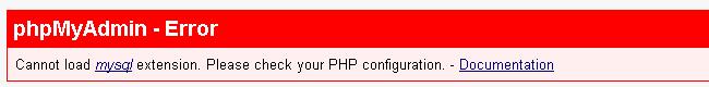 Appserv_Error