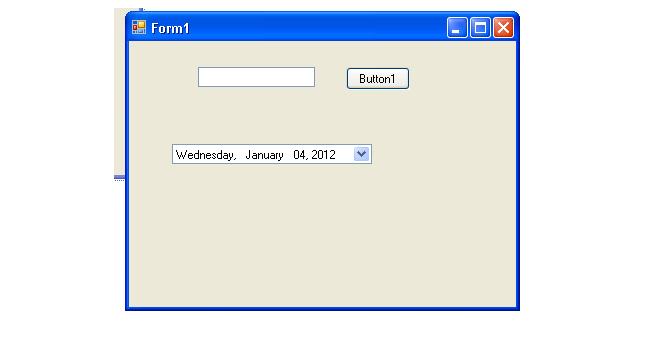 เวลารันแล้ว วันที่ไม่โชว์ตรงtextbox