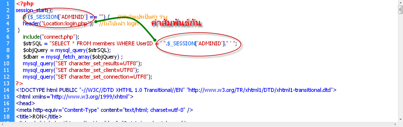 ที่ใช้อยู่ตอนนี้ เข้าได้แต่ ADMIN