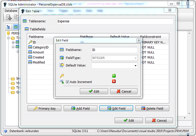 SQLite Linq