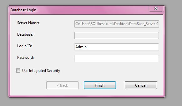 Database Login