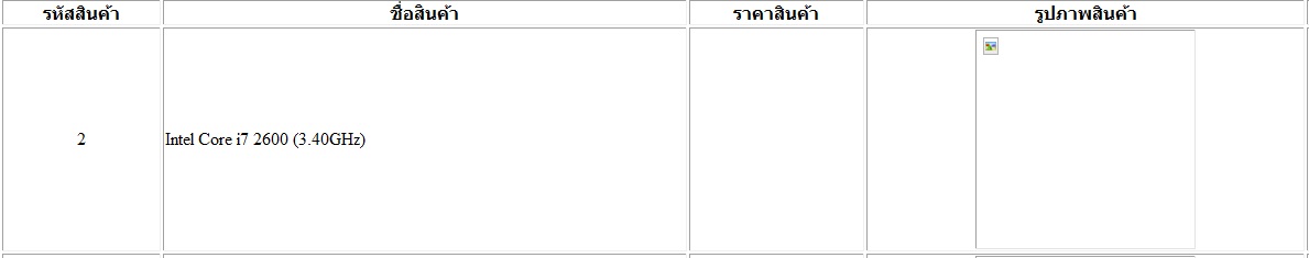 หน้าแสดงผลลัพท์ รูปไม่ขึ้นครับ