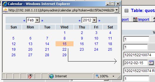 JavaScript DatePicker