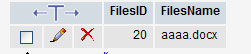 ฐานข้อมูลใช้ phpmyadmin