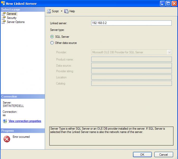 Connect SERVER 2 